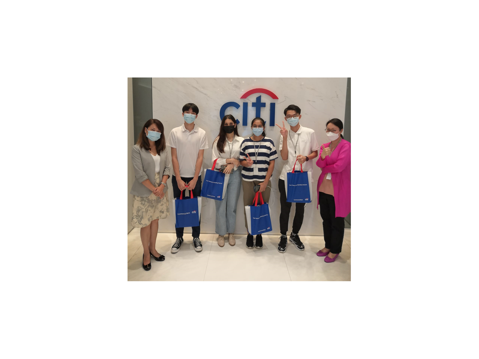 Job-Shadowing-with-Sally-Lam-Chief-Operating-Officer-in-pink-and-Josephine-Lee-Retail-Bank-Head-in-grey